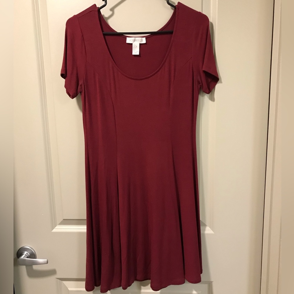 Maroon dress